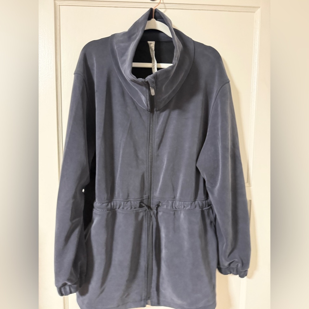 Lululemon Jacket Black/Dark Gray Size 12
